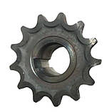 Зірочка Z=13 верхнього бітера розкидача РОУ 6, Z-13 t=25,4 d=40мм, фото 2