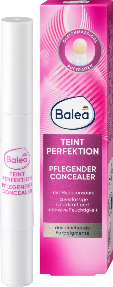 Поживний консилер Balea Teint Perfektion Pflegender Concealer, 4.5 мл.