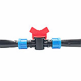 Кран прохідний для крапельної стрічки (TAPE16 х TAPE16) Santehplast SL-011-5, фото 3