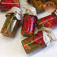 Лялькова їжа "Мариновані помідори та огірки" Hand Made Nestwood 1 шт, фото 5