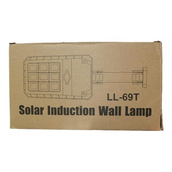 Прожектор LED настінний LL-69T сенсорний вуличний із сонячною панеллю та пультом (40 шт./ясть)