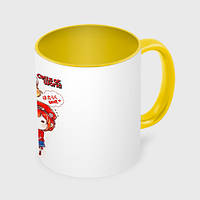 Кружка МАЛЕНЬКА Лейкоцит, Тромбоцит і Ерітроцит Клітки за роботою! (цвет чашки на 180 мл