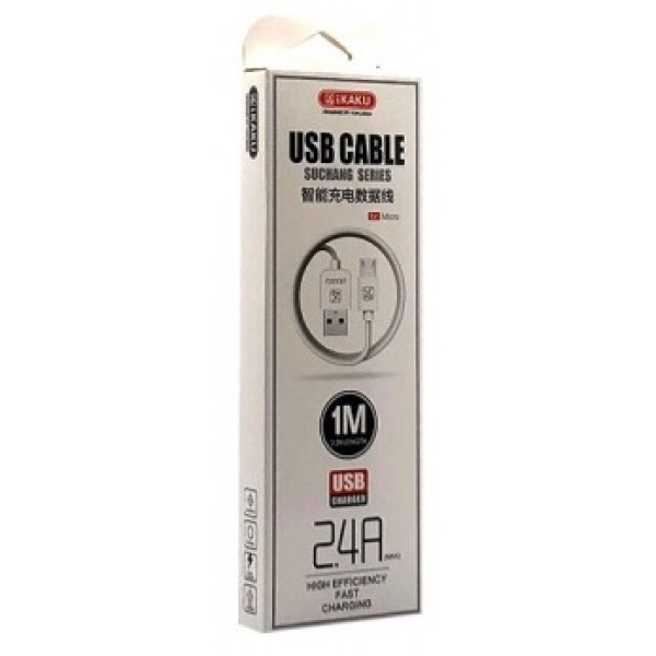 Кабель USB-Type-C KSC-060 Kakusiga Speed ??Series 1м, 2.4А