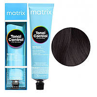 Тонер гелевый для волос на кислой основе MATRIX color/sync/Тонал Контрол Пре-Бондед для волосся 4AA, 90мл