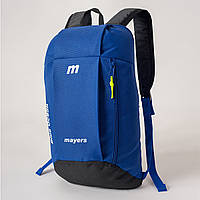 Детский рюкзак синего цвета для мальчика в спортивном стиле 112