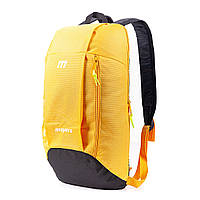 Детский стильный легкий спортивный рюкзак Mayers Желтый + Черный яркий для мальчика девочки