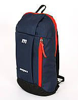 Рюкзак для детей на каждый день износостойкий и водонепроницаемый синего цвета 0214