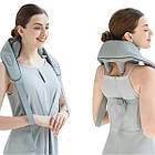 Масажер ударний для шиї та плечей з ІЧ-підігрівом A-Plus Neck massager NEW, фото 8