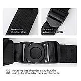 Сумка месенджер Mark Ryden MR8109 відділом під планшет 9.7 дюймів (Чорний), фото 5