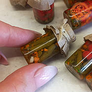 Лялькова їжа "Мариновані огірки" Hand Made Nestwood 1 шт, фото 2