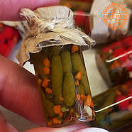 Лялькова їжа "Мариновані огірки" Hand Made Nestwood 1 шт, фото 3