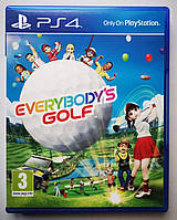 Everybody's Golf, Б/У, русские субтитры - диск для PlayStation 4