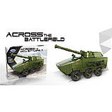 Конструктор Броньований Танк 342 деталі Across the Battlefield, фото 4