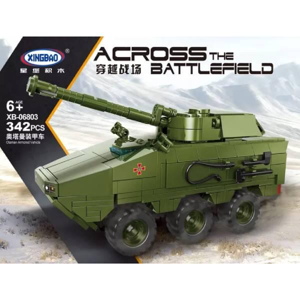 Конструктор Броньований Танк 342 деталі Across the Battlefield, фото 1