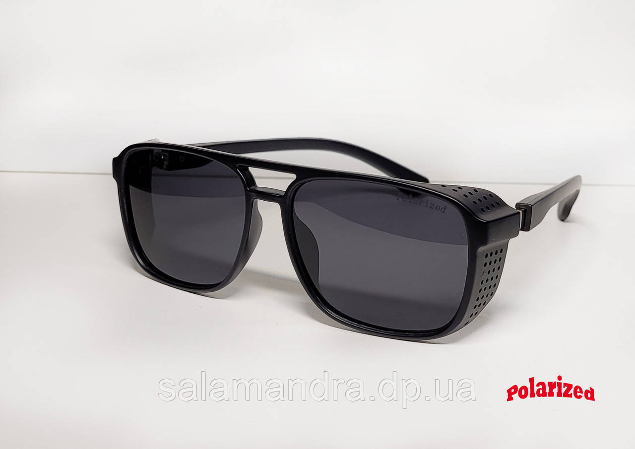 Сонцезахисні окуляри чоловічі 1807 матові з поляризацією/Polarized