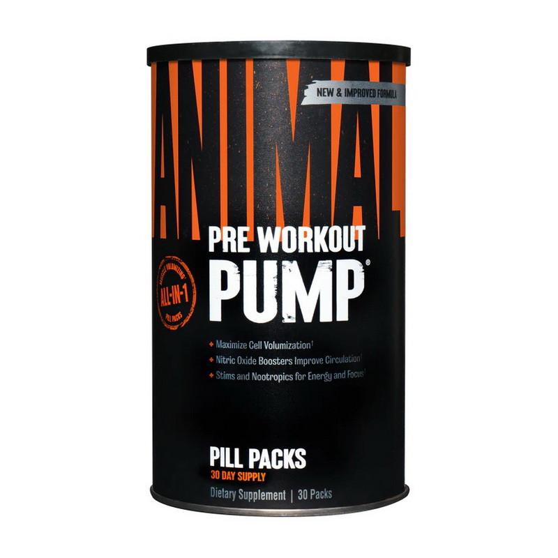 Передтренувальний комплекс Universal Animal Pump 30 packs