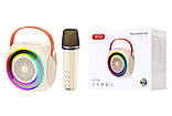 Портативна колонка караоке система XO F42 Dazzling RGB з мікрофоном, фото 3