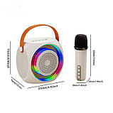 Портативна колонка караоке система XO F42 Dazzling RGB з мікрофоном, фото 2