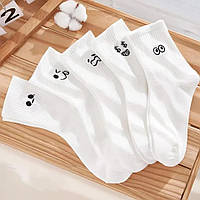Носки белые для девочки 35-38 размер 5 пар