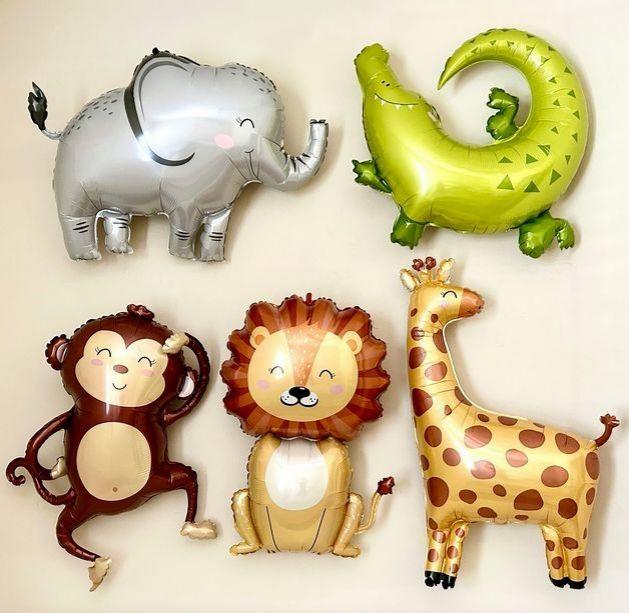 Набір кульок Африканські тварини | Різнокольоровий