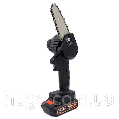 Аккумуляторная цепная мини пила с аккумулятором 24V, LY-21 / Ручная ...
