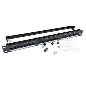 Патч-панель UTP 24 порти кат.6 19" (WT-2089C-C6)