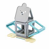 Конструктор магнітний 60 деталей Зоопарк Play Smart, фото 8