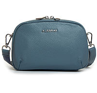 Женская сумочка клатч сумка кросс-боди Alex Rai вместительная синяя сумка-клатч из натуральной кожи клатч