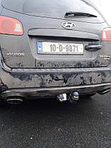 Фаркоп Hyundai Santa Fe 2 2006-2012 (Хендай Санта Фе 2) польський на болтах, фото 3