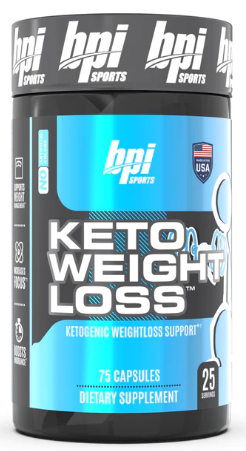Жироспалювач BPI KETO WEIGHT LOSS 75 капс