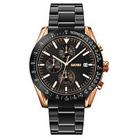 Часы наручные 9253RGBK SKMEI, ROSE GOLD/BLACK