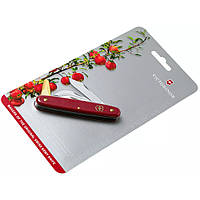 Нож Victorinox Budding-Pruning 3 садовый 100мм/3функ/матовый красный, блистер