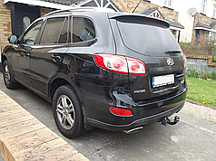 Фаркоп Hyundai Santa Fe 2 2006-2012 (Хендай Санта Фе 2) польський на болтах