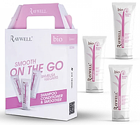 Дорожный набор Raywell Bio Boma Travel Kit шампунь, кондиционер и крем для разглаживания волос