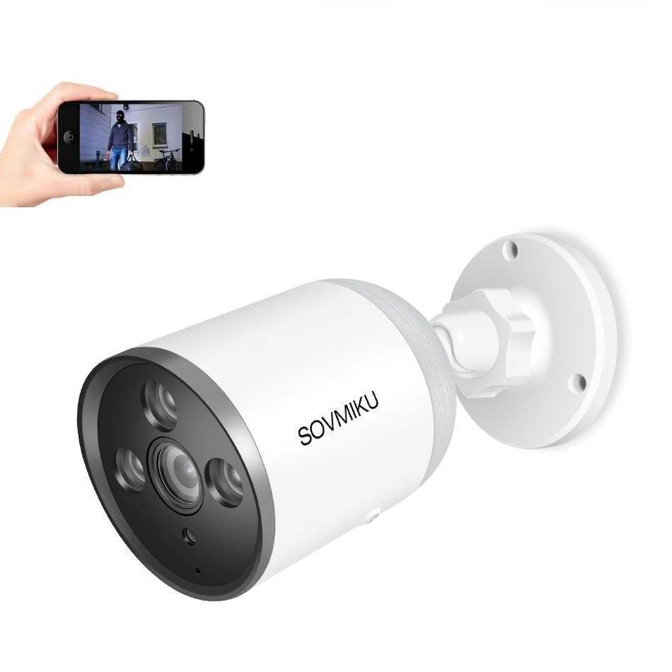 Бездротовий Wi-Fi IP-камера SOVMIKU SF05A 720P. Onvif. IR. Cloud.YCC365 Plus, фото 1