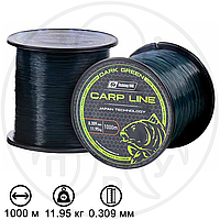 Лісочка Fishing ROI Dark Green Carp Line 0.309мм 11.95кг 1000м