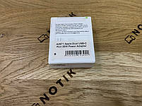 Адаптер Apple Dual USB-C 35W Power Adapter (A2571/MNWM3) Оригінал | Новий, фото 2