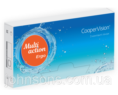 Multi Action Ergo CooperVision 1уп (3шт), Контактні лінзи на місяць, CooperVision Multi Action Ergo