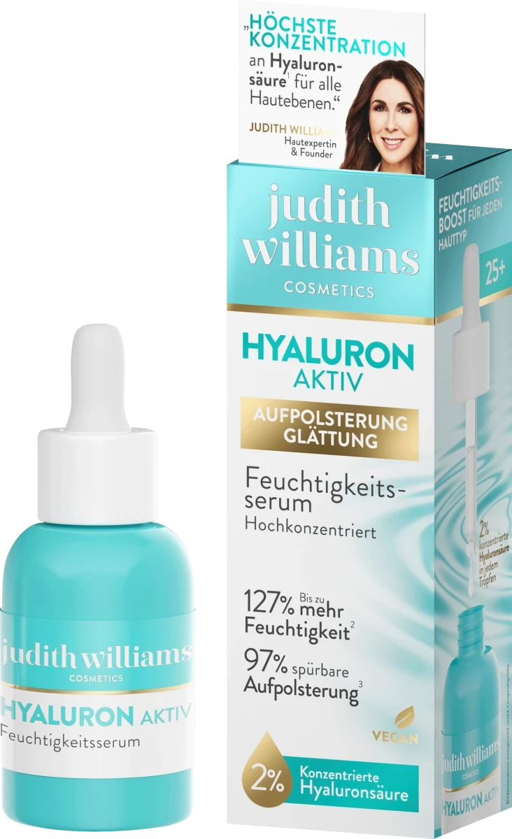 Антивікова сироватка з гіалуроновою кислотою Judith Williams Anti Aging Hyaluron, 30 мл