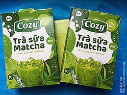 В'єтнамський зелений чай Матчу COZY Matcha Tra Sua 3 in 1 (10 стіків по 17 г)