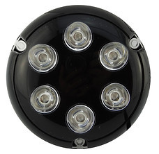 Підводне світло LED в лодку AquaIDEA 500Lm синій B6W black (blue)