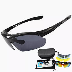 Окуляри спортивні, велосипедні Myspace YJ-005 Polarized, 5 лінз