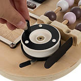 Розвиваюча дошка- бізіборд ведмедик 14в1 Kruzzel 22584, фото 10