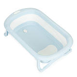 Дитяча ванна для купання складана зі зливом ECOTOYS HA-B37 GRAY DL, фото 3