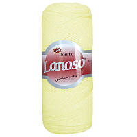 Lanoso BONITO (Боніто) № 901 молочний (Пряжа вовняна з акрилом, нитки для в'язання)