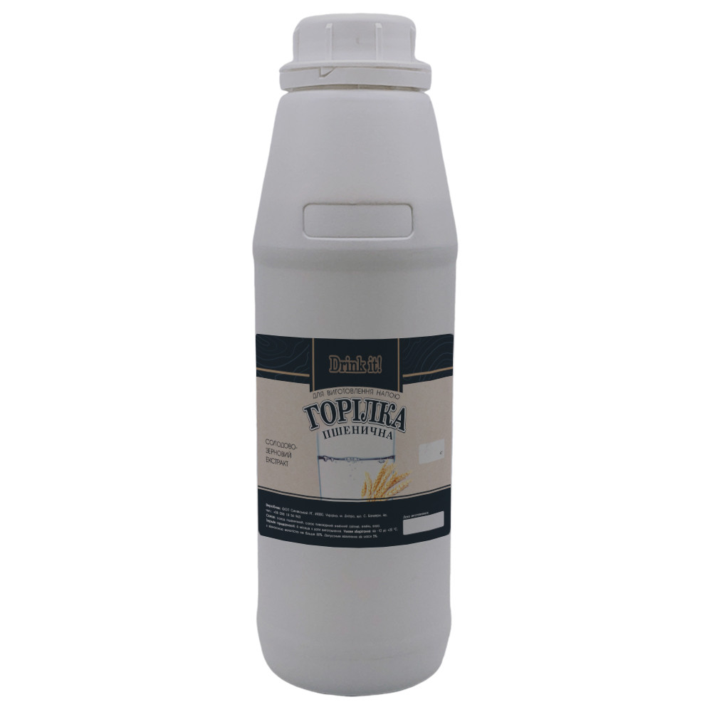 Солодово-зерновий екстракт Drink it Пшенична горілка, 1,2 кг