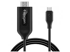 Кабель Spigen Essential USB-C to HDMI C20CH, Black (000CB22527)