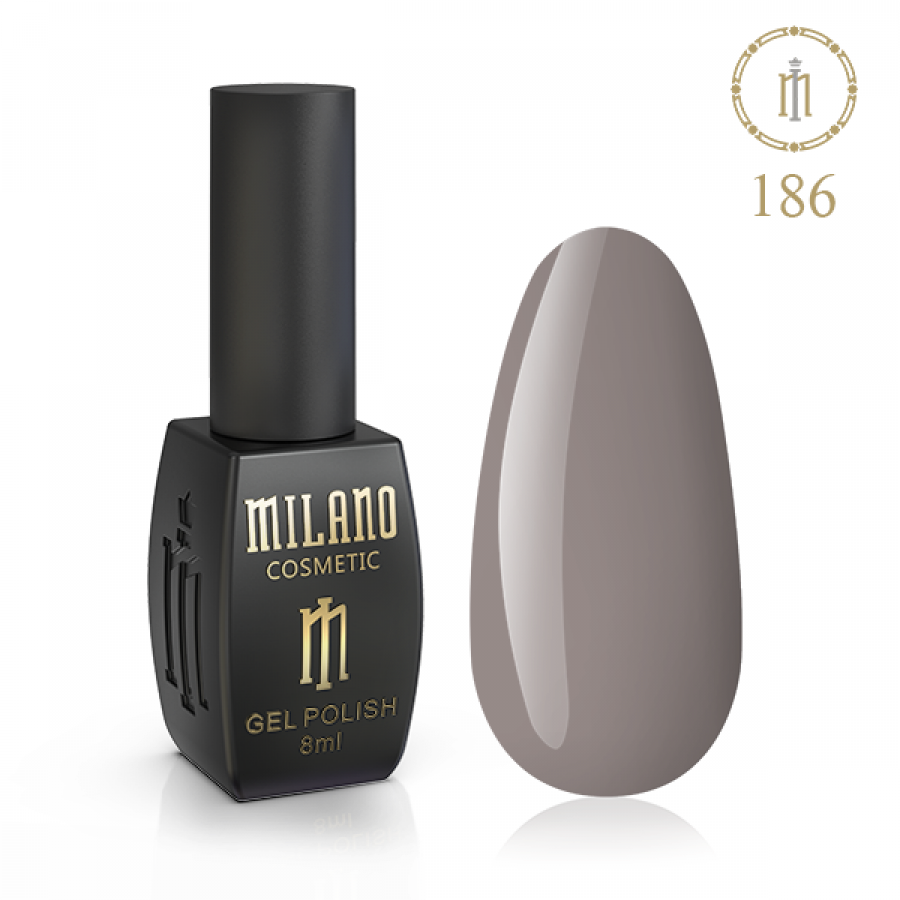 ГЕЛЬ-ЛАК MILANO 186 8 МЛ