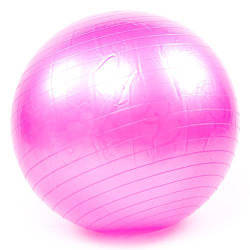 М'яч для фітнесу (фітбол ) + насос GYM BALL 5415- 8 рожевий