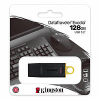 USB Flash 128GB USB 3.2 Kingston DataTraveler Exodia (DTX/128GB) Black/Yellow
